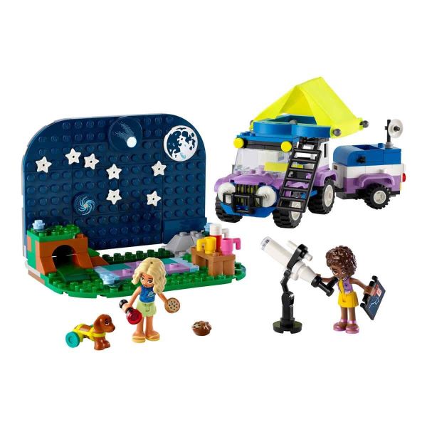 LEGO Friends Yıldız Gözlemleme Kamp Aracı LFR-42603 Oyuncak Seti