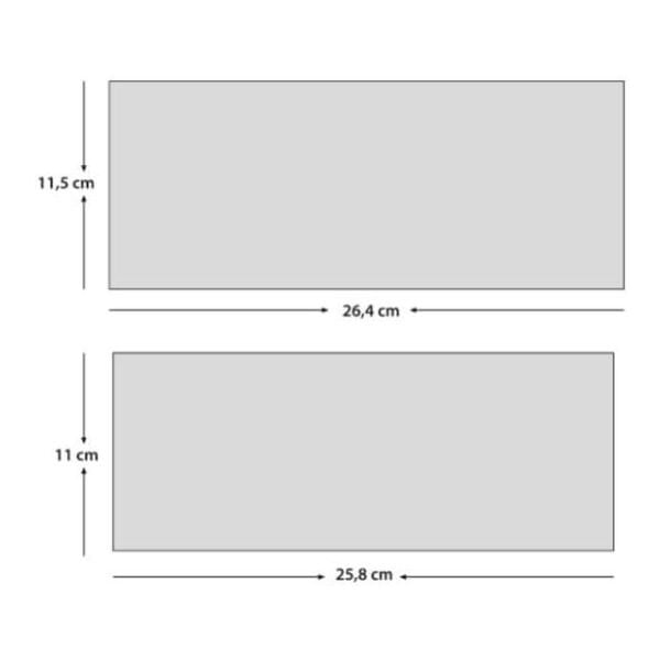 Düğün Davetiyesi Er-505123 | Krem Renk Deri Dokulu Yatay Modern Davetiye