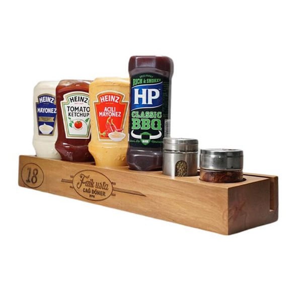 Cafe Restoran Malzemeleri Crm-24 Peçetelik, Sosluk ve Baharatlık Modeli