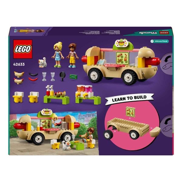 LEGO Friends Sosisli Sandviç Arabası LFR-42633 Oyuncak Seti