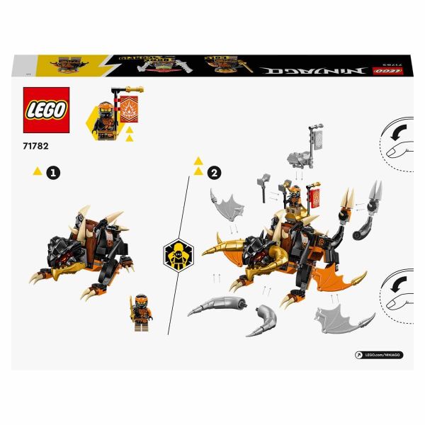 LEGO NINJAGO Cole’un Toprak Ejderhası EVO LNG-71782 Oyuncak Seti