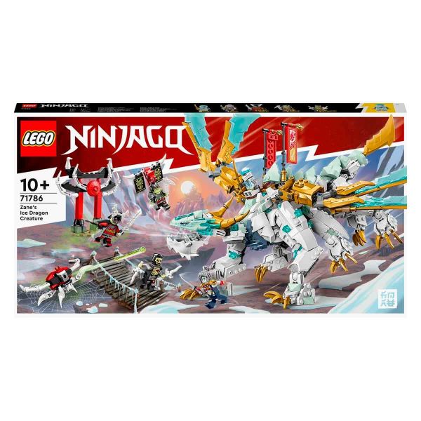LEGO NINJAGO Zane’in Buz Ejderhası Yaratığı LNG-71786 Oyuncak Seti