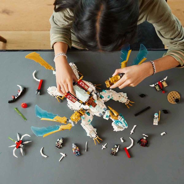 LEGO NINJAGO Zane’in Buz Ejderhası Yaratığı LNG-71786 Oyuncak Seti