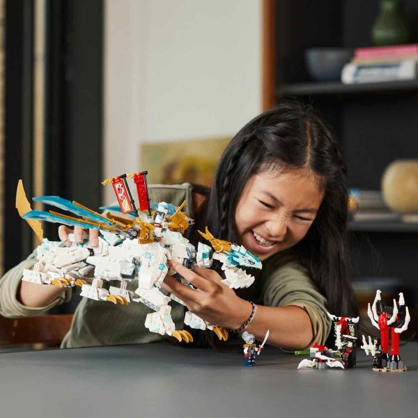 LEGO NINJAGO Zane’in Buz Ejderhası Yaratığı LNG-71786 Oyuncak Seti