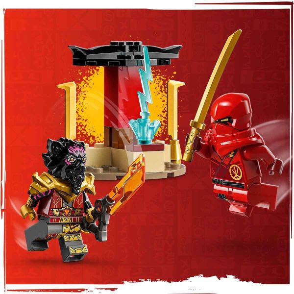 LEGO NINJAGO Kai ve Ras'ın Araba ve Motosiklet Savaşı LNG-71789 Oyuncak Seti
