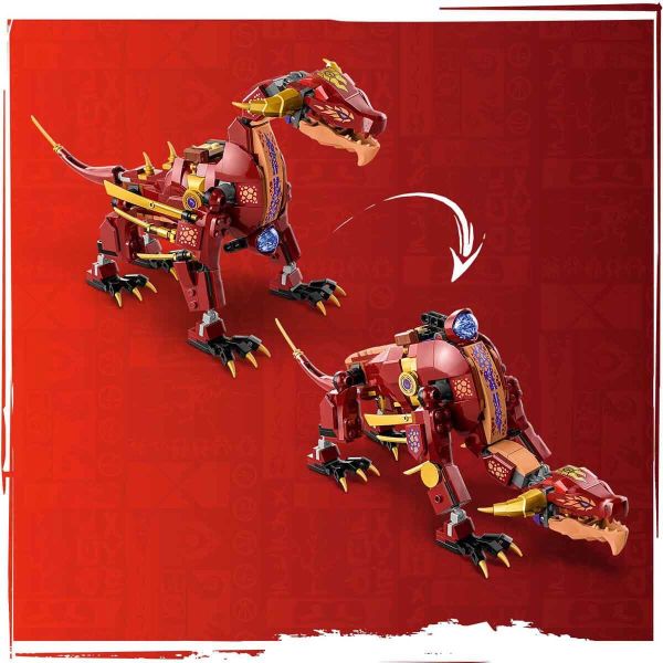 LEGO NINJAGO Heatwave Dönüşen Lav Ejderhası LNG-71793 Oyuncak Seti