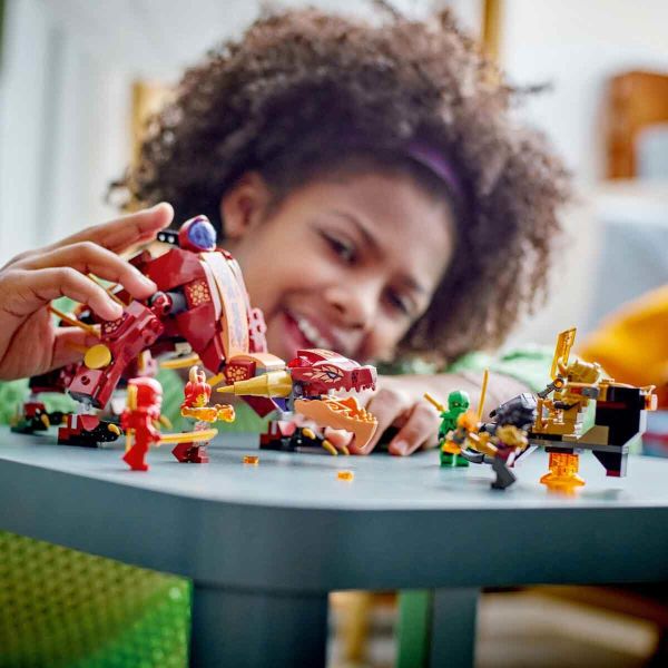 LEGO NINJAGO Heatwave Dönüşen Lav Ejderhası LNG-71793 Oyuncak Seti