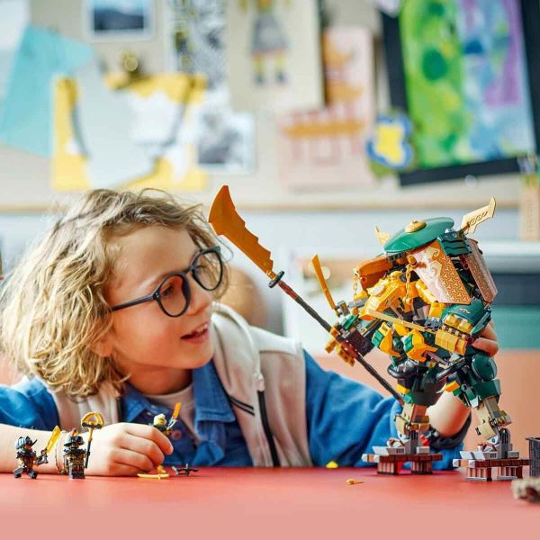 LEGO NINJAGO Lloyd ve Arin'in Ninja Ekibi Robotları LNG-71794 Oyuncak Seti