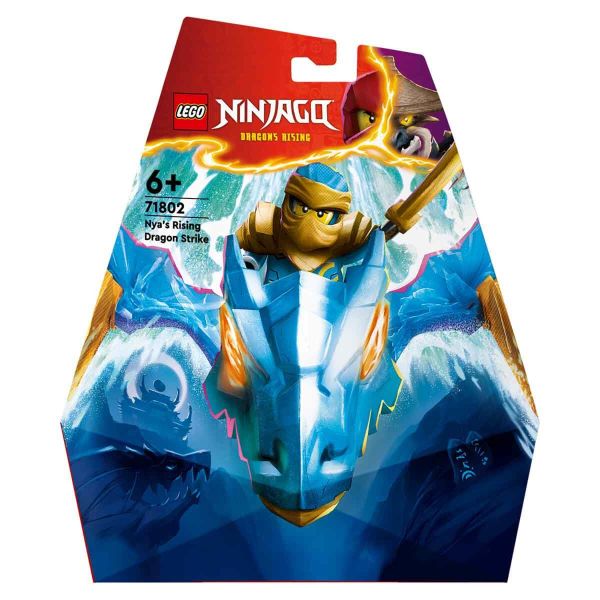 LEGO NINJAGO Nya'nın Yükselen Ejderha Vuruşu LNG-71802 Oyuncak Seti