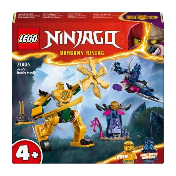 LEGO NINJAGO Arin'in Savaş Robotu LNG-71804 Oyuncak Seti