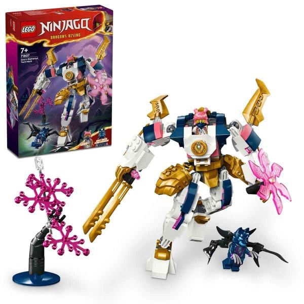 LEGO NINJAGO Sora'nın Teknoloji Elementi Robotu LNG-71807 Oyuncak Seti