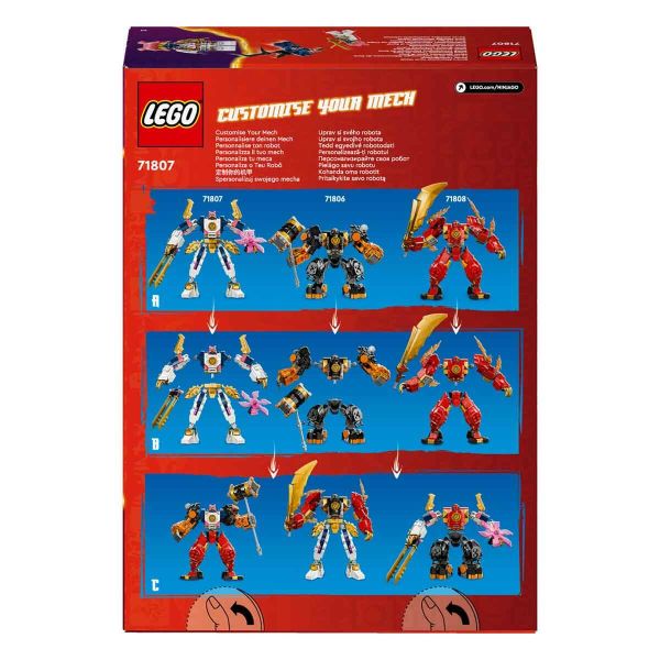 LEGO NINJAGO Sora'nın Teknoloji Elementi Robotu LNG-71807 Oyuncak Seti