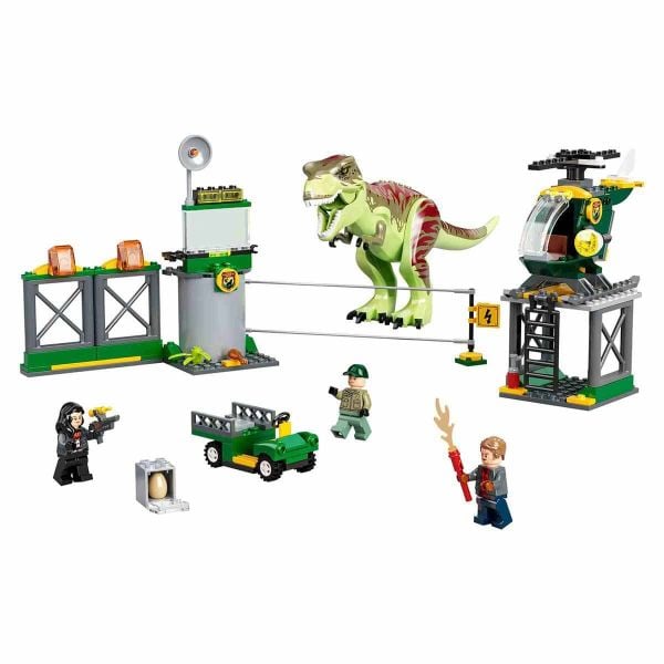 LEGO Jurassic World T. Rex Dinozor Kaçışı LJW-76944 Oyuncak Seti