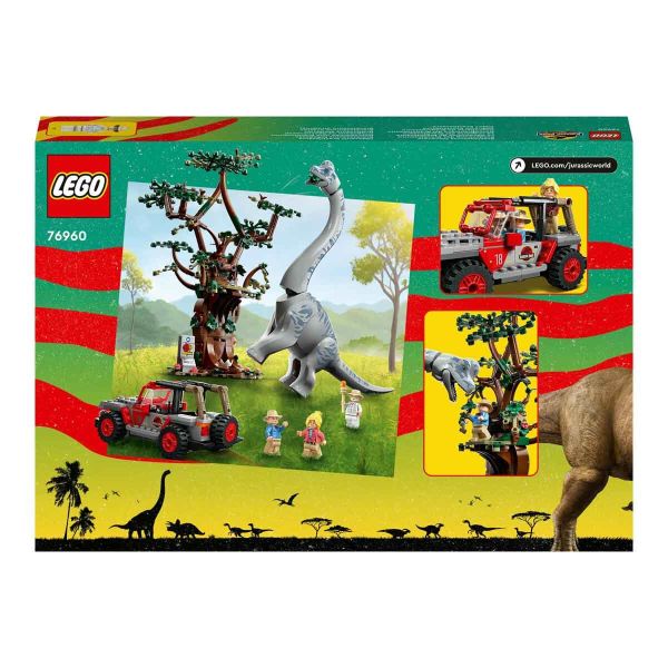 LEGO Jurassic Park Brachiosaurus Keşfi LJP-76960 Oyuncak Seti