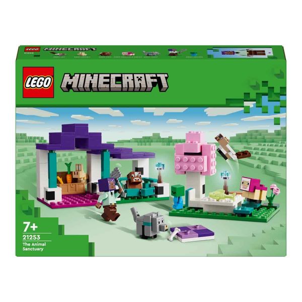 LEGO Minecraft Hayvan Barınağı LMC-21253 Oyuncak Seti