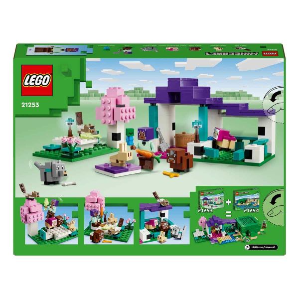 LEGO Minecraft Hayvan Barınağı LMC-21253 Oyuncak Seti