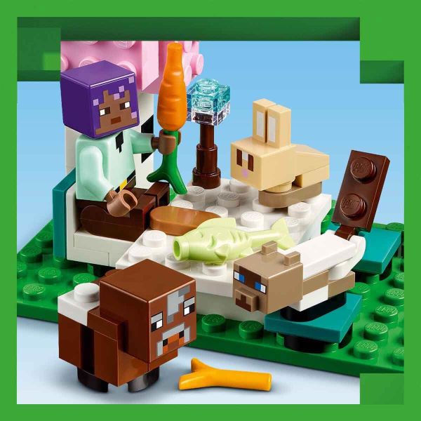 LEGO Minecraft Hayvan Barınağı LMC-21253 Oyuncak Seti