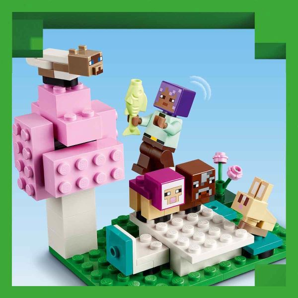 LEGO Minecraft Hayvan Barınağı LMC-21253 Oyuncak Seti