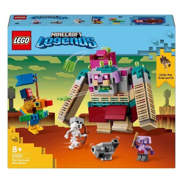 LEGO Minecraft Legends Yiyici Karşılaşması LMC-21257 Oyuncak Seti