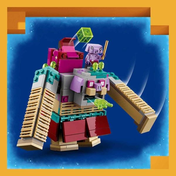 LEGO Minecraft Legends Yiyici Karşılaşması LMC-21257 Oyuncak Seti