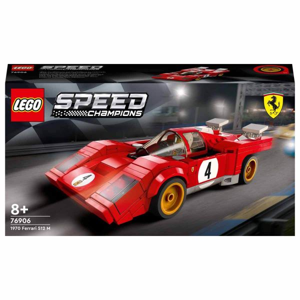 LEGO Speed Champions 1970 Ferrari 512 M LSP-76906 Oyuncak Araba