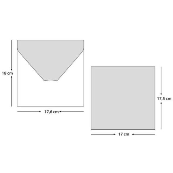 Düğün Davetiyesi Er-505115d | Rose Zarflı Varak Yaldız Çerçeveli Kare Davetiye