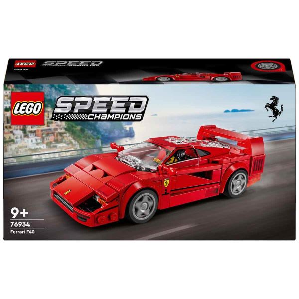 LEGO Speed Champions Ferrari F40 Süper Araba LSP-76934 Oyuncak Araba