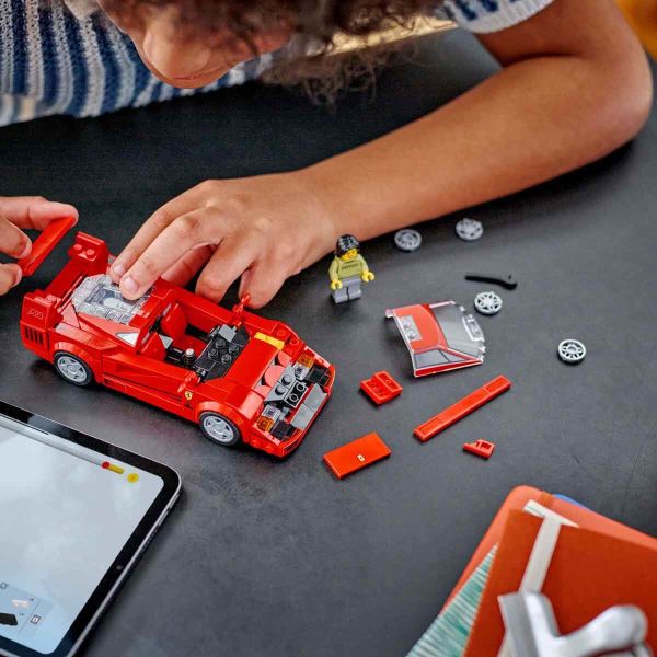 LEGO Speed Champions Ferrari F40 Süper Araba LSP-76934 Oyuncak Araba