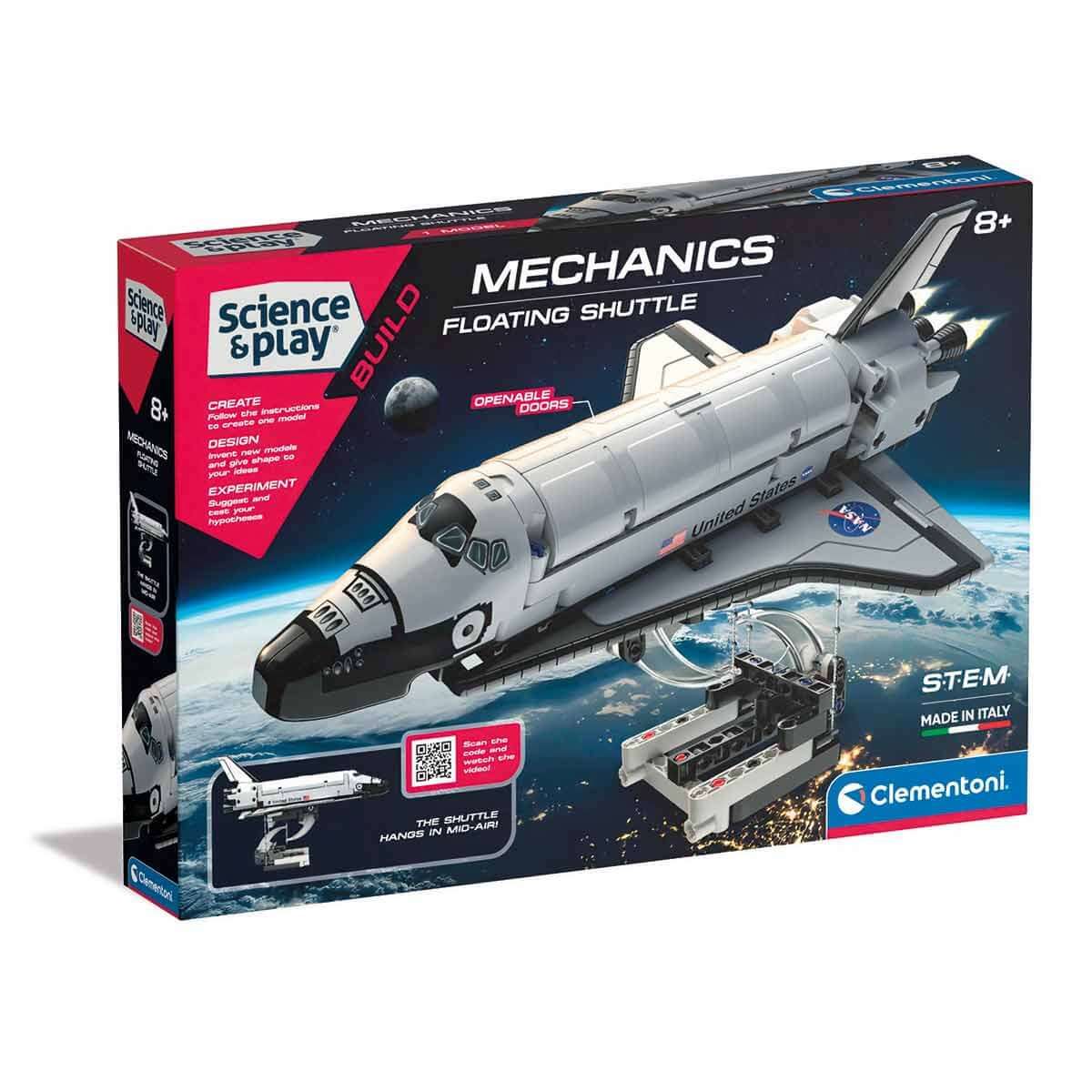 Clementoni Bilim ve Oyun Mekanik Laboratuvarı Nasa Uzay Mekiği Eğitici Oyuncak CLM-75069