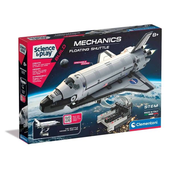 Clementoni Bilim ve Oyun Mekanik Laboratuvarı Nasa Uzay Mekiği Eğitici Oyuncak CLM-75069