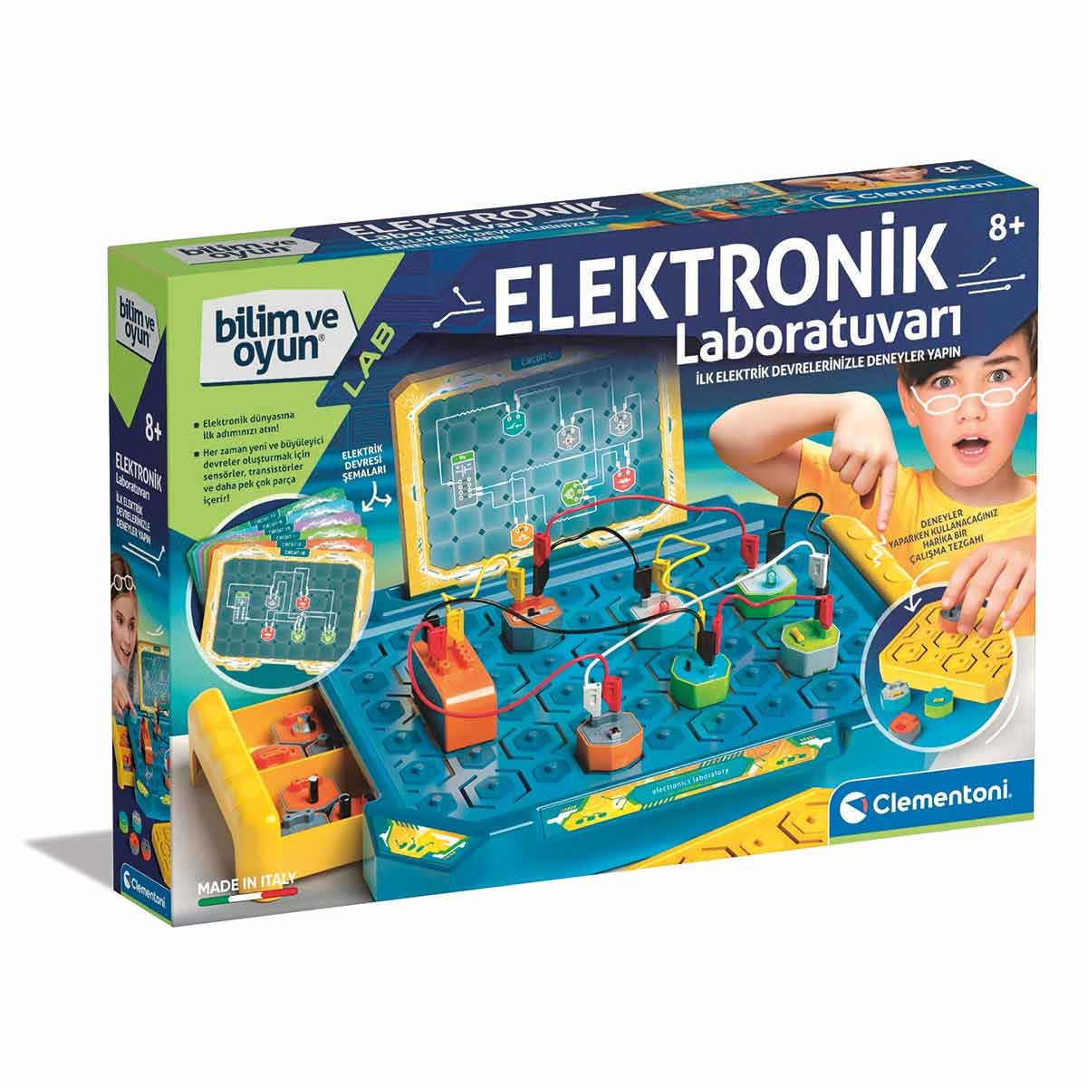 Clementoni Bilim ve Oyun Elektronik Laboratuvarı CLM-64328