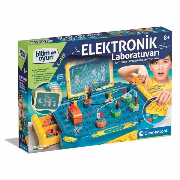Clementoni Bilim ve Oyun Elektronik Laboratuvarı CLM-64328
