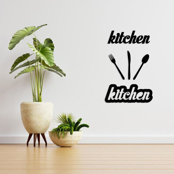 MDF Tablo Dekoratif Kitchen MDF-25 30x30 cm - 3mm