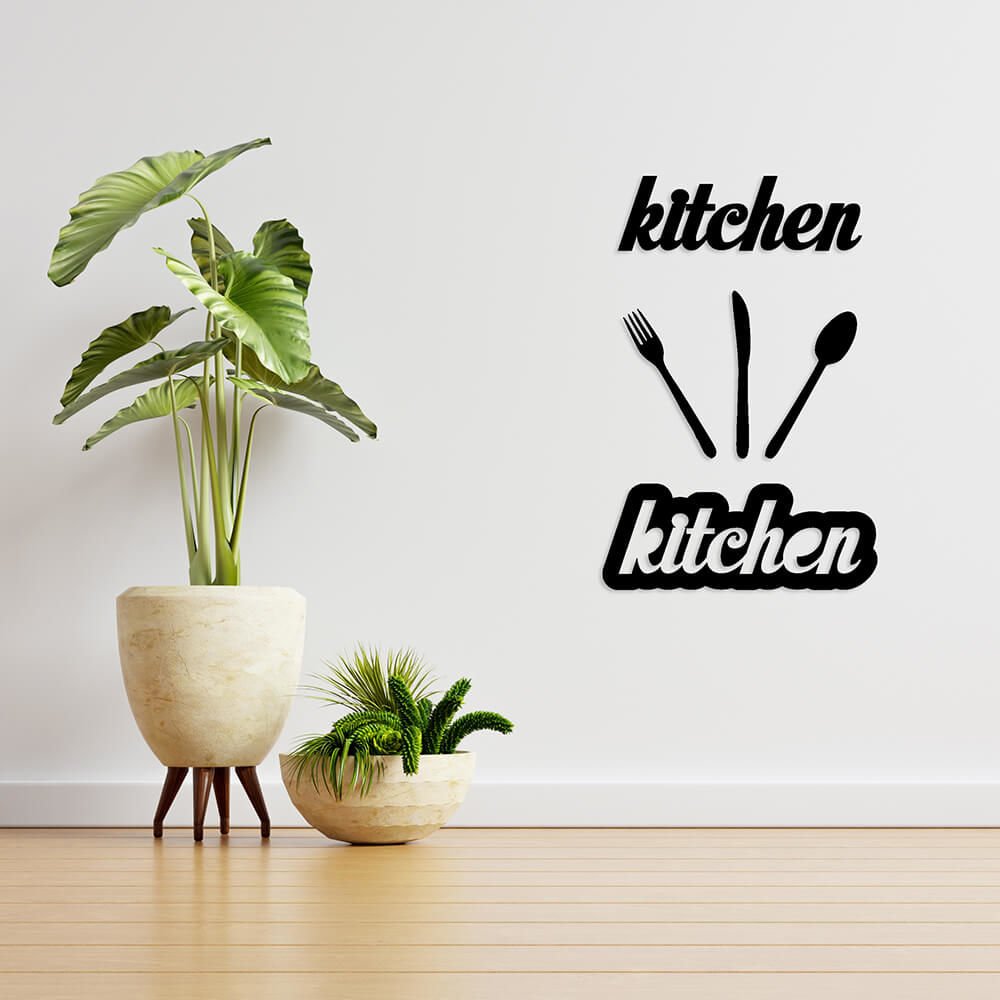 MDF Tablo Dekoratif Kitchen MDF-25 30x30 cm - 9mm