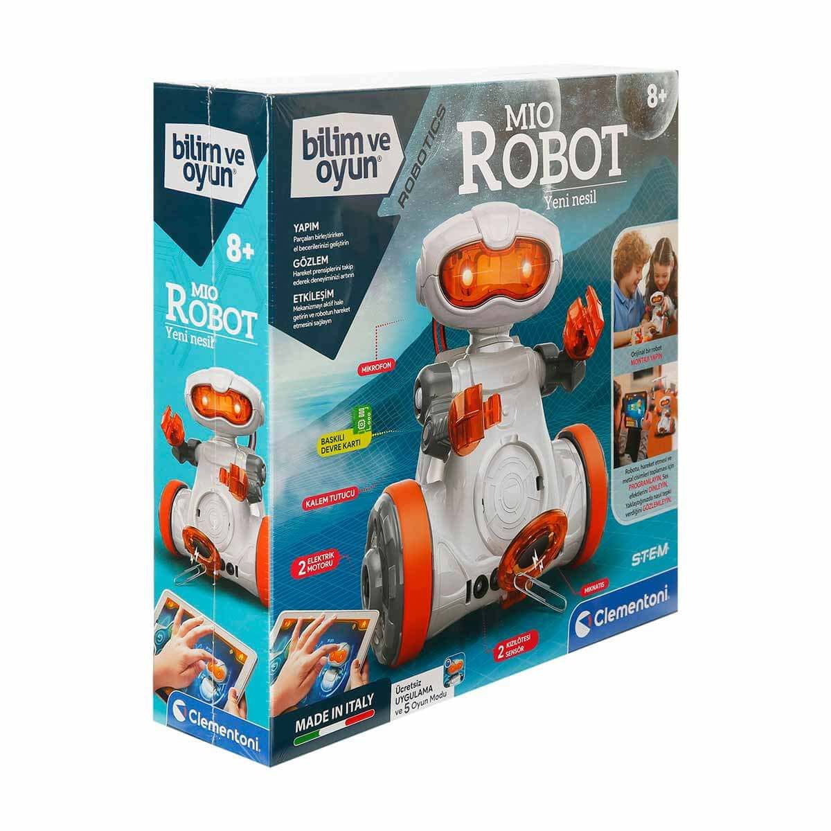 Clementoni Bilim ve Oyun Robotik Laboratuvarı Mio Robot CLM-64957