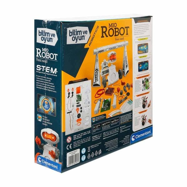 Clementoni Bilim ve Oyun Robotik Laboratuvarı Mio Robot CLM-64957