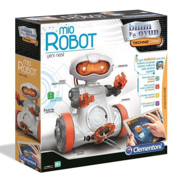 Clementoni Bilim ve Oyun Robotik Laboratuvarı Mio Robot CLM-64957