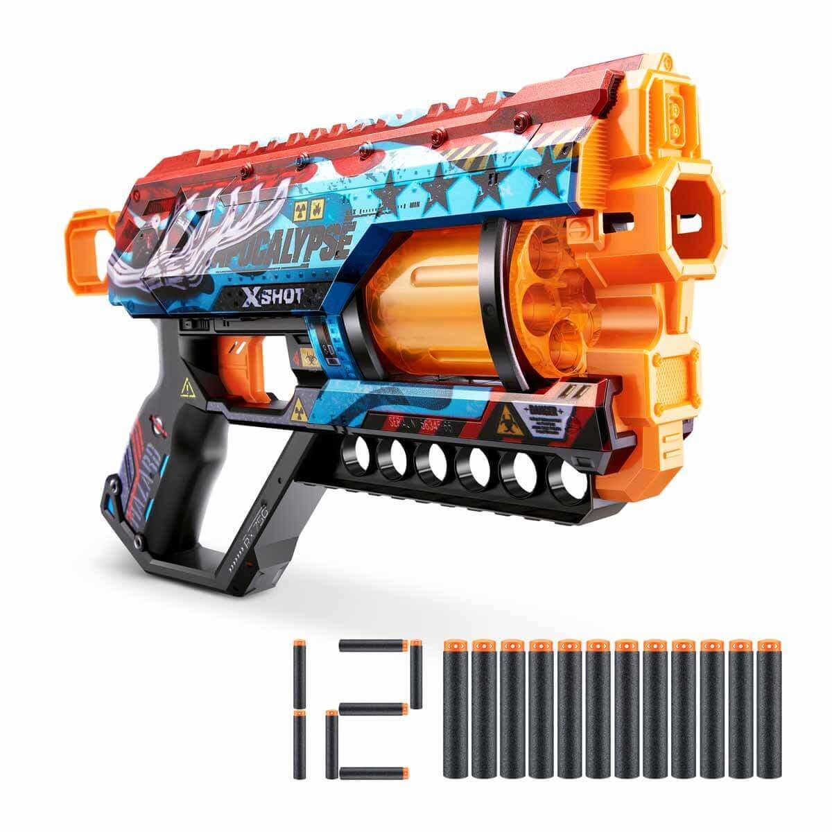 X-Shot Skins Griefer 12 Mermili Sünger Atan Silah 32 cm Apocalypse Zr-36561A
