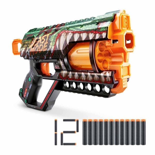 X-Shot Skins Griefer 12 Mermili Sünger Atan Silah 32 cm Beast Out Zr-36561B