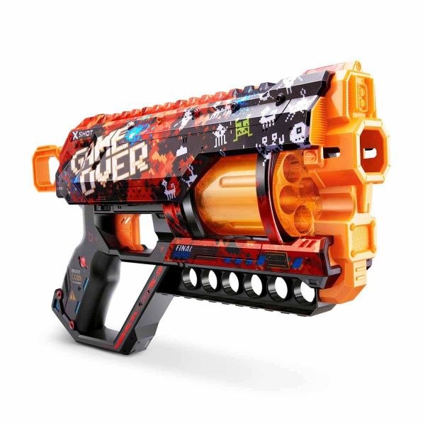 X-Shot Skins Griefer 12 Mermili Sünger Atan Silah 32 cm Game Over Zr-36561E