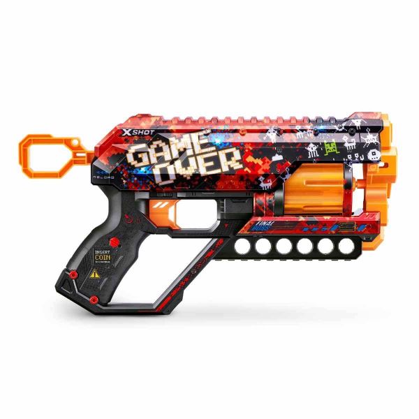 X-Shot Skins Griefer 12 Mermili Sünger Atan Silah 32 cm Game Over Zr-36561E
