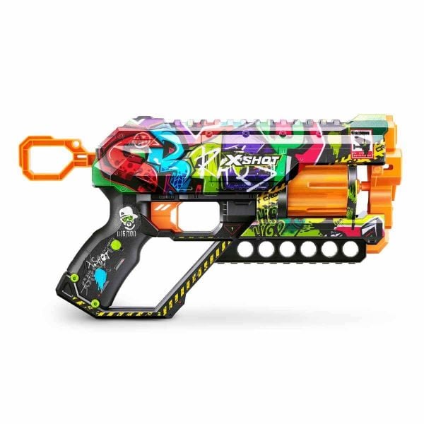 X-Shot Skins Griefer 12 Mermili Sünger Atan Silah 32 cm Graffiti Zr-36561F