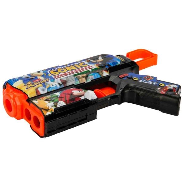 X-Shot Skins Flux Sonic The Hedgehog Sünger Atan Silah 21 cm Mega Sonic Zr-36648