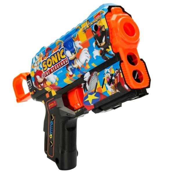 X-Shot Skins Flux Sonic The Hedgehog Sünger Atan Silah 21 cm Sonic Team Zr-36648F
