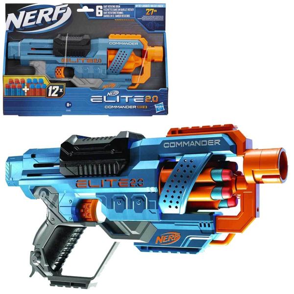 Nerf Elite 2.0 Commander RD-6 E9485 Sünger Atan Silah