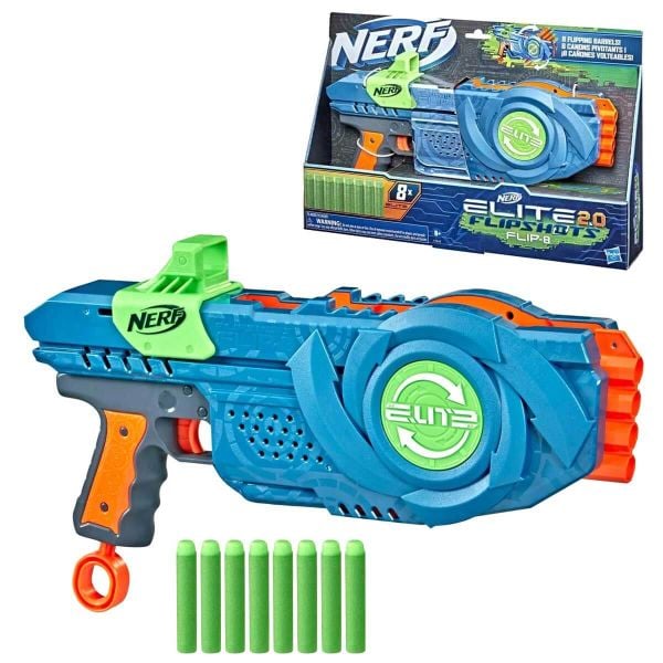 Nerf Elite 2.0 Flip 8 F2549 Sünger Atan Silah