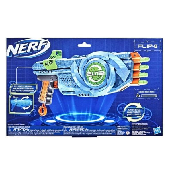 Nerf Elite 2.0 Flip 8 F2549 Sünger Atan Silah