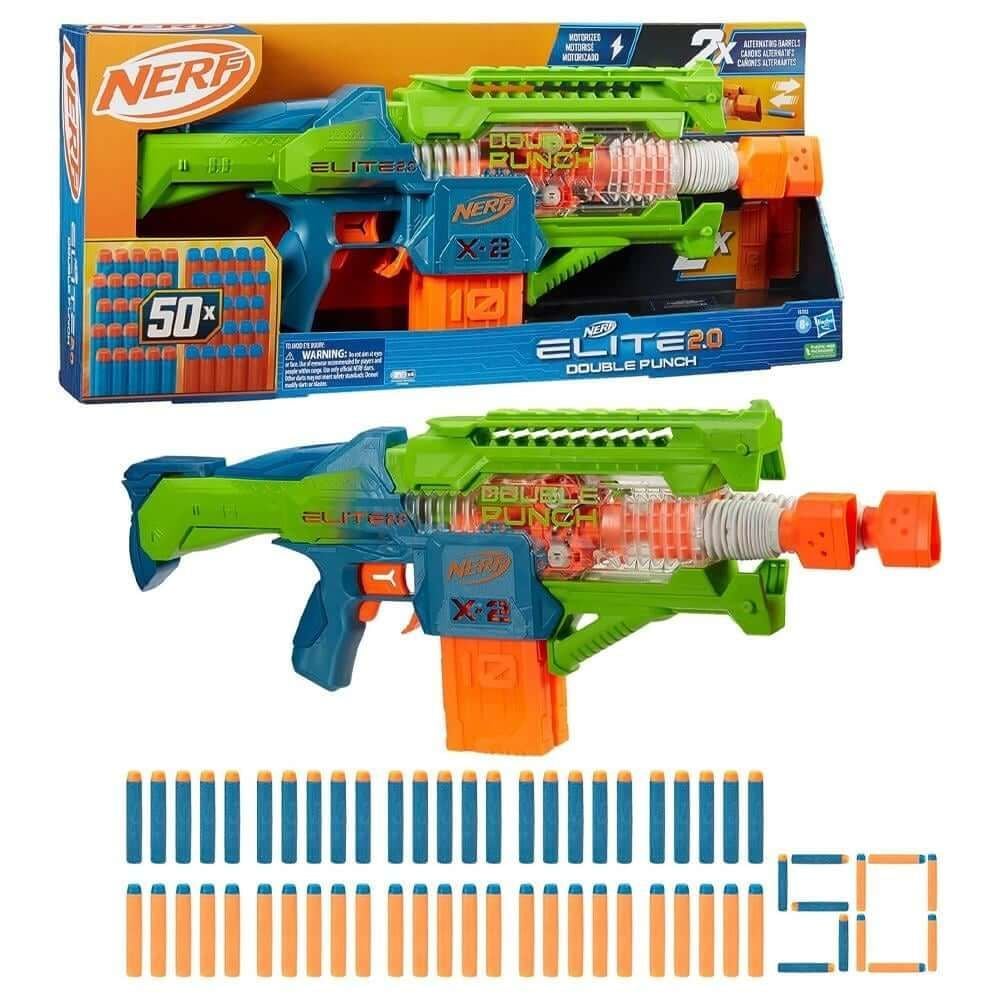 Nerf Elite 2.0 Double Punch Sünger Atan Silah F6363