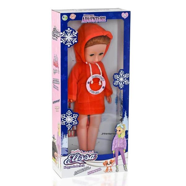 Elissa Kapüşonlu Konuşan Moda Bebek 42cm GL100910 Oyuncak Bebek