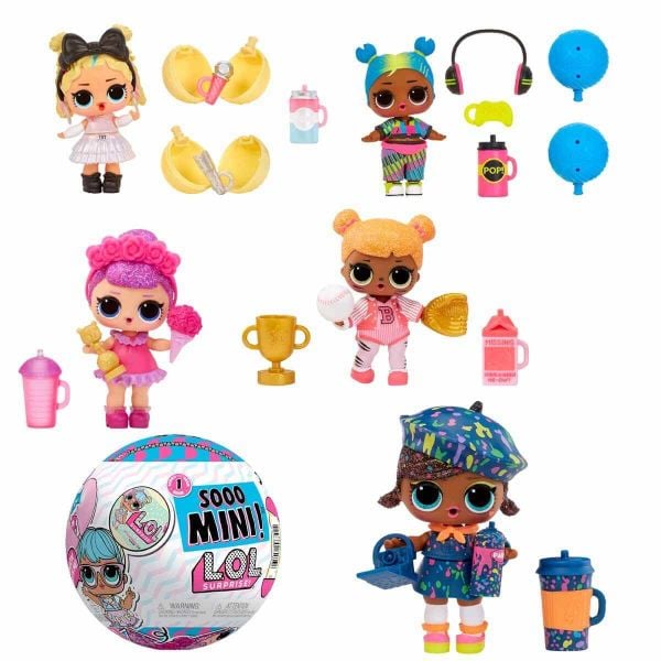 L.O.L. Surprise Sooo Mini Sürpriz Toplar İçinde Mini L.O.L Bebekleri L-588412 Oyuncak Bebek